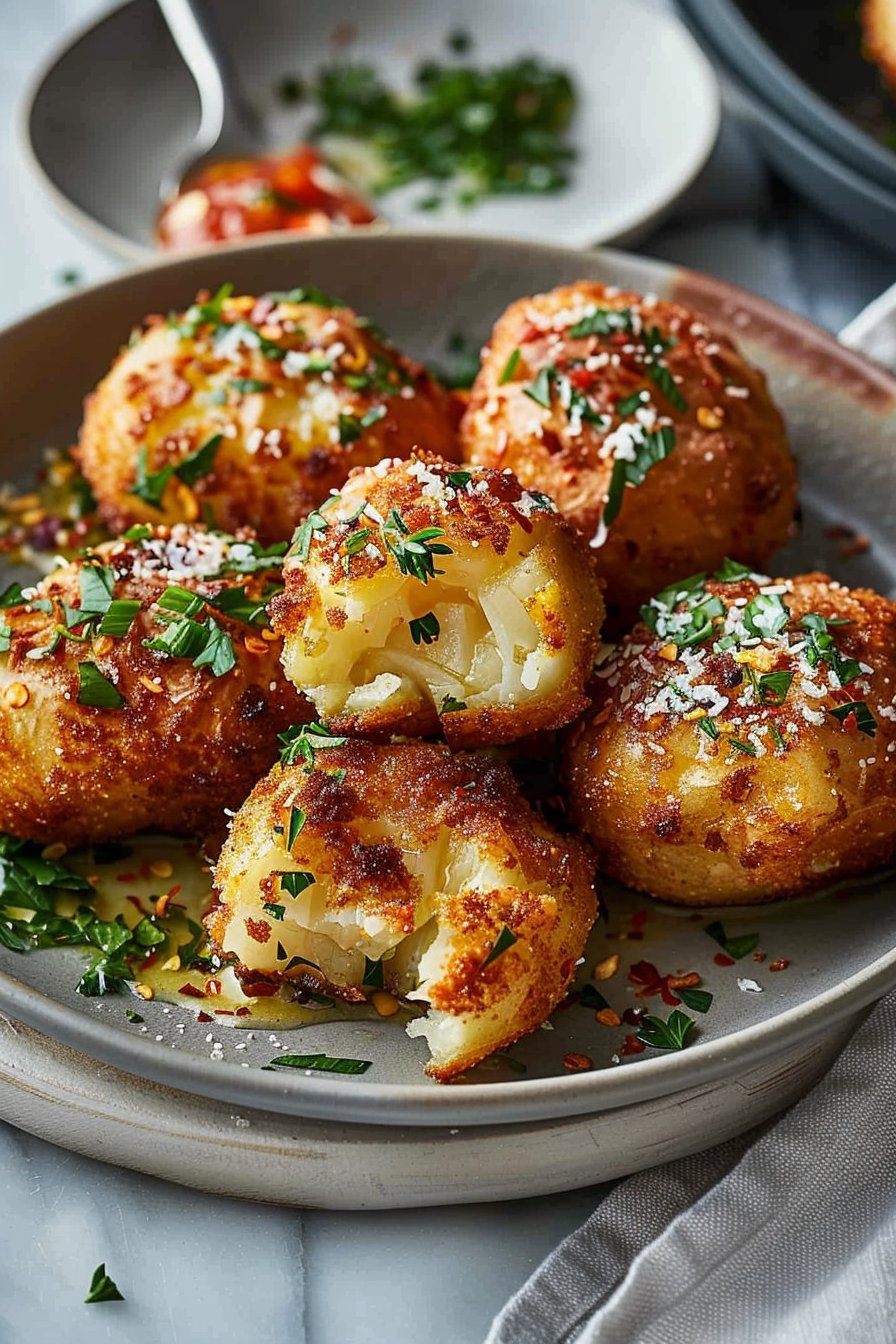 Ziemniaki w Mundurkach z Air Fryera serving