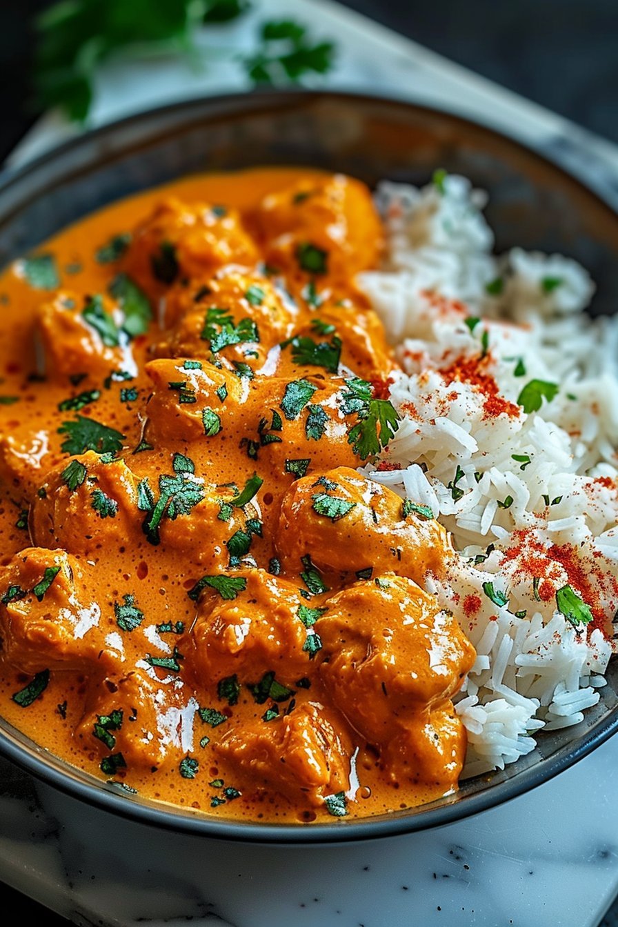 Butter Chicken serving