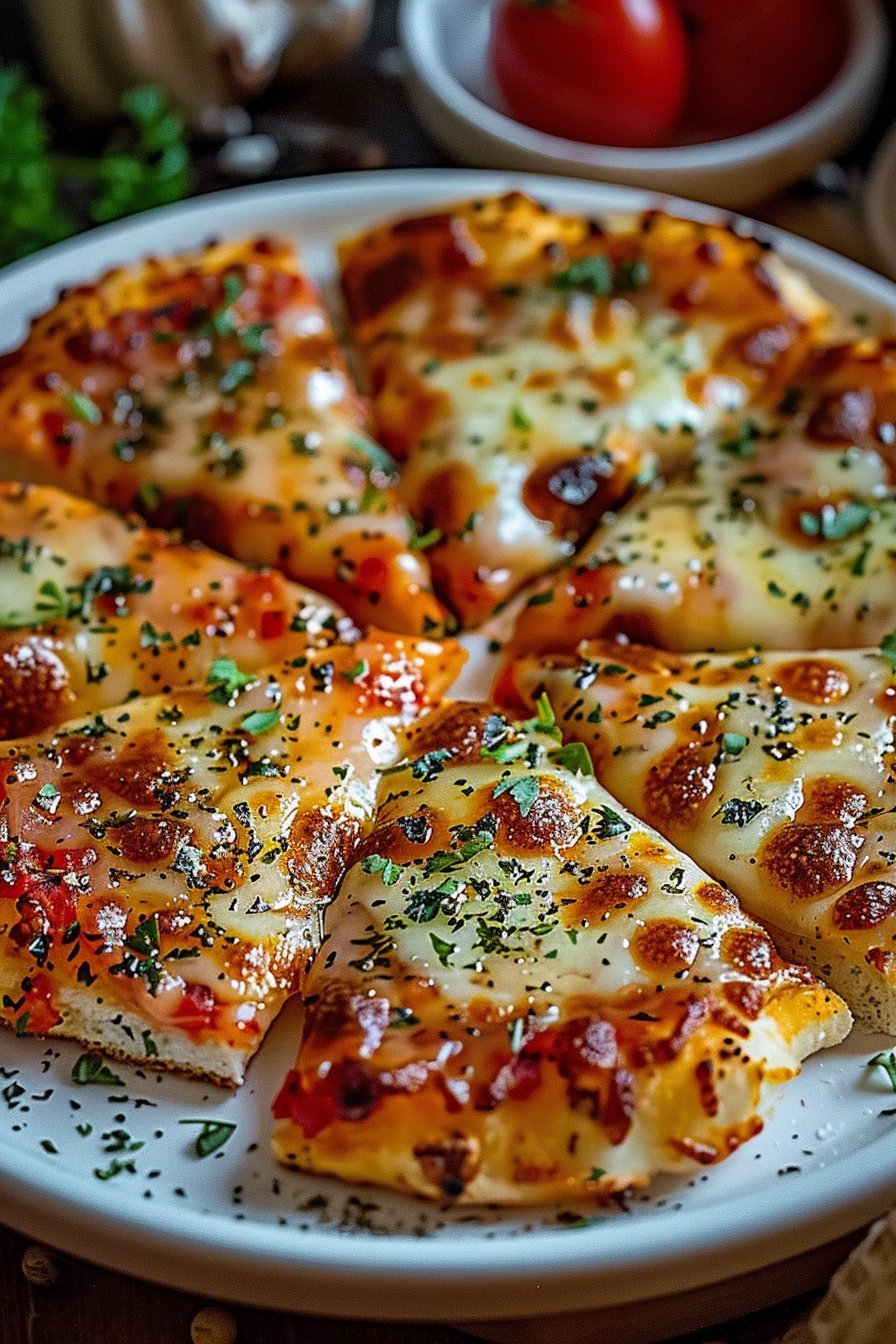 Pizzerinki na serku wiejskim serving