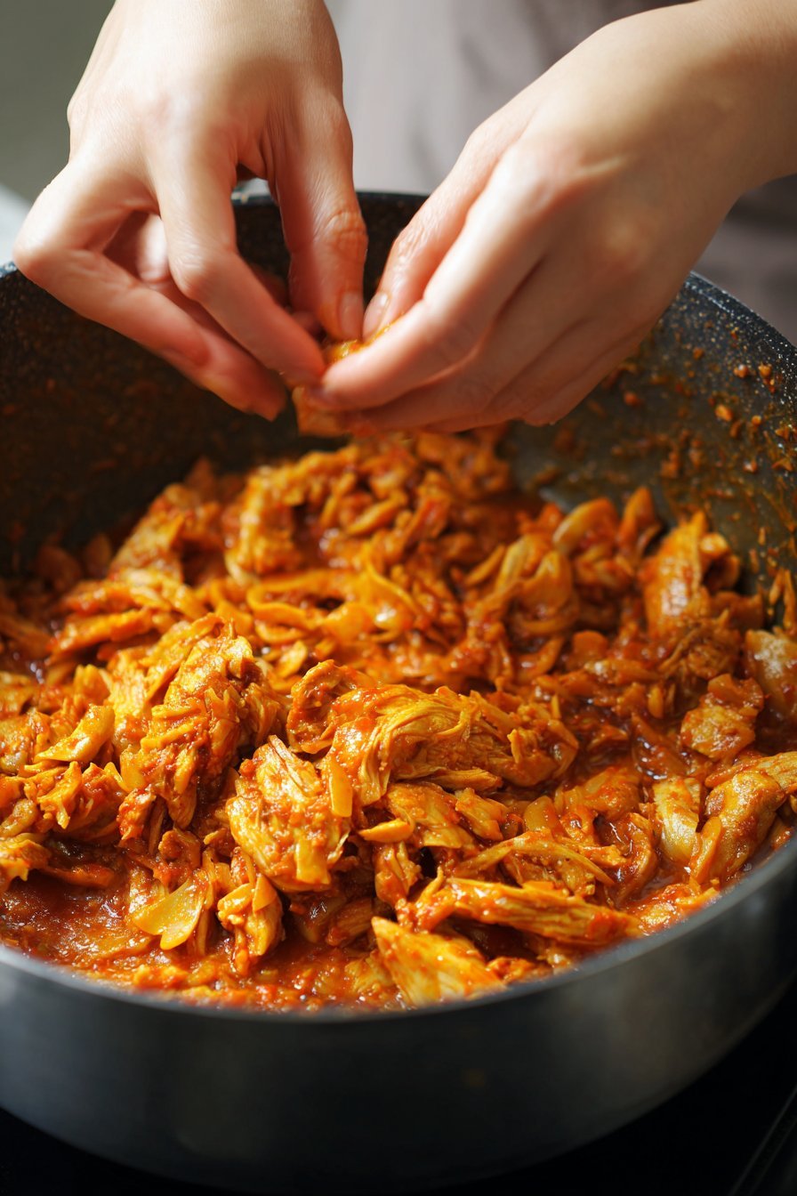 Kurczak po Koreańsku z Makaronem: Soczysta Uczta Domowa instructions process